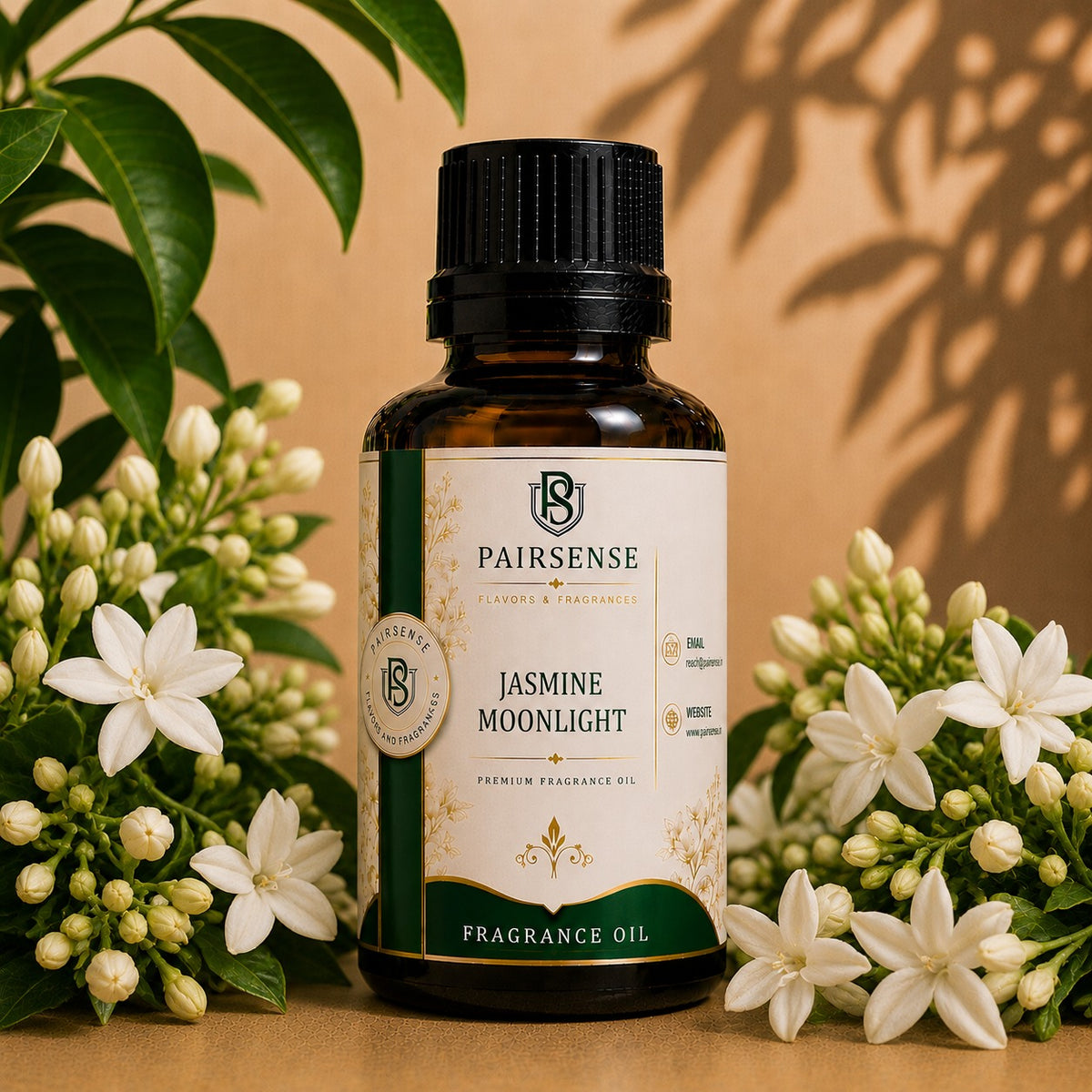 Pairsense Jasmine Moonlight premium fragrance oil bottle