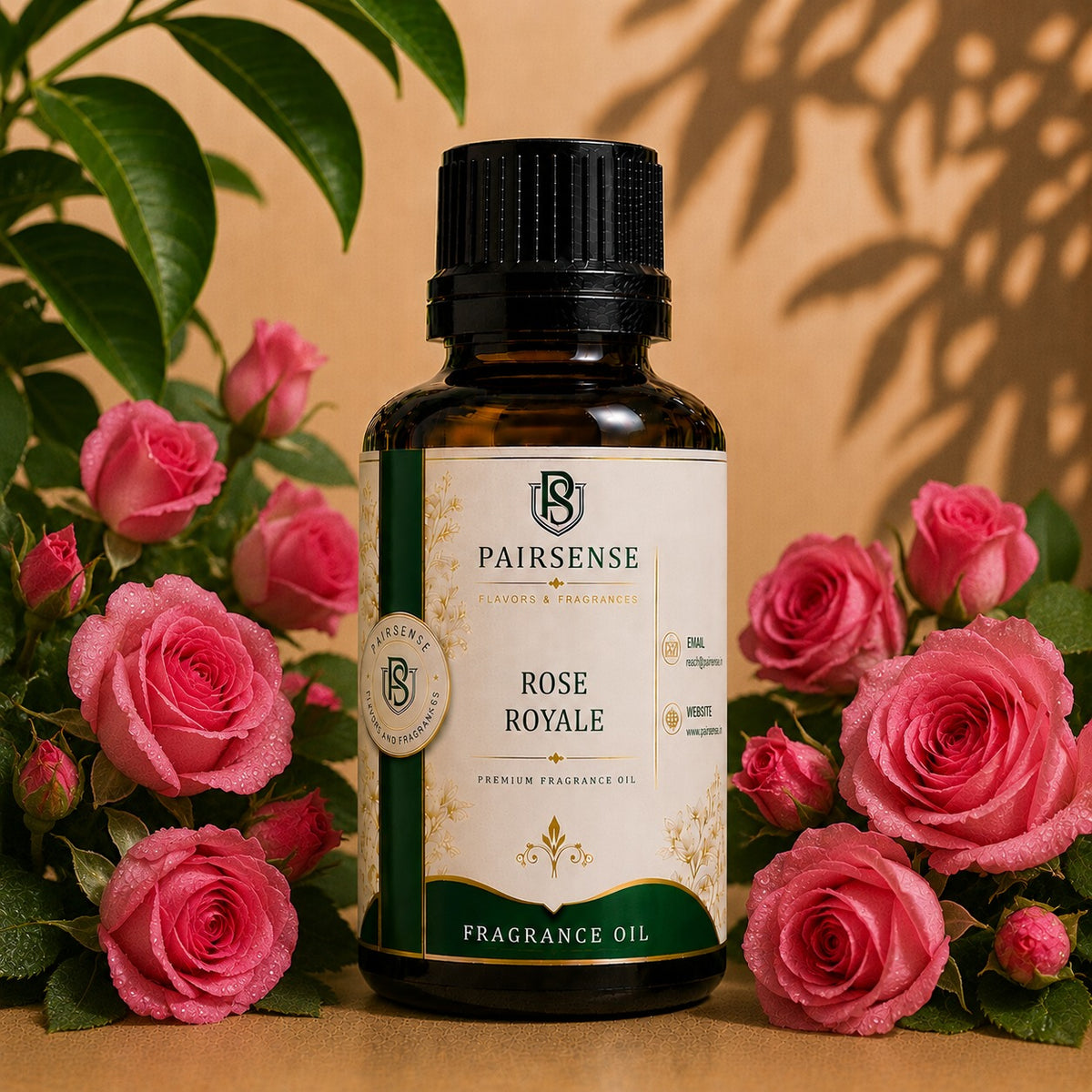 Pairsense Rose Royale premium fragrance oil bottle