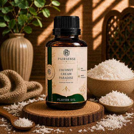 Pairsense Coconut Cream Paradise premium flavour oil bottle