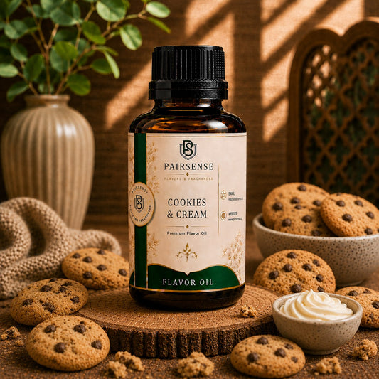 Pairsense Cookies and Cream premium flavour oil bottle