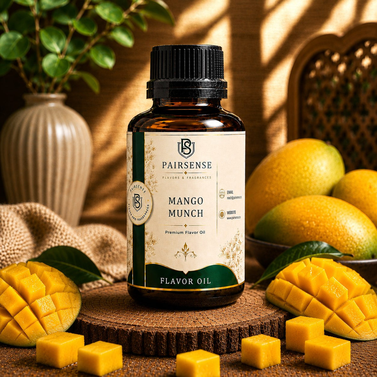 Pairsense Mango Munch premium flavour oil bottle