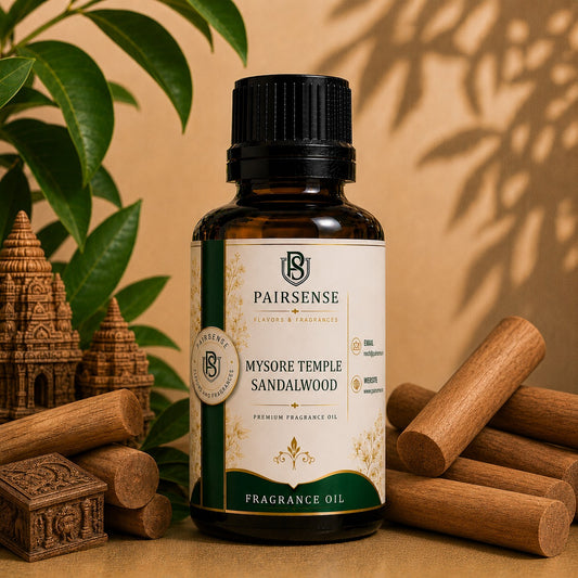Pairsense Mysore Temple Sandalwood premium fragrance oil bottle