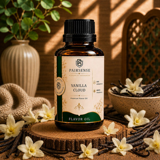 Pairsense Vanilla Cloud premium flavour oil bottle