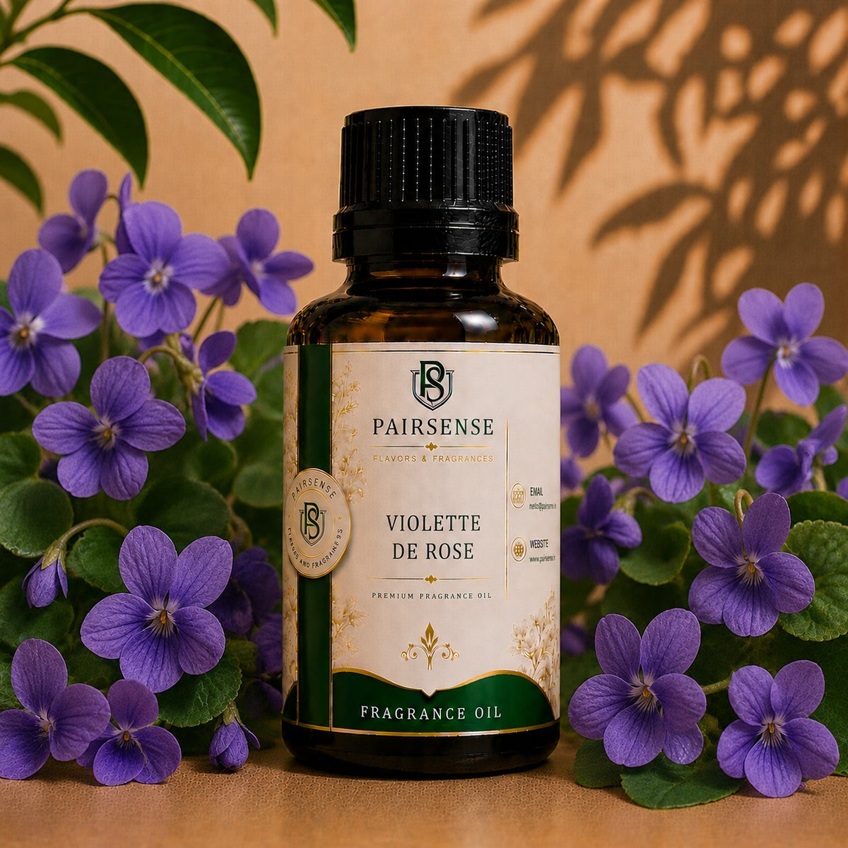 Pairsense Violette de Rose premium fragrance oil bottle